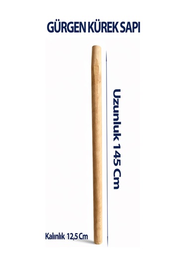 Gürgen Kürek Sapı 145 Cm Uzunluk 3,5 Cm Kalınlık 1 Adet