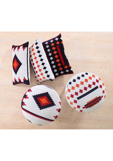 Lorencehome Farm Kilim Puf - Efes