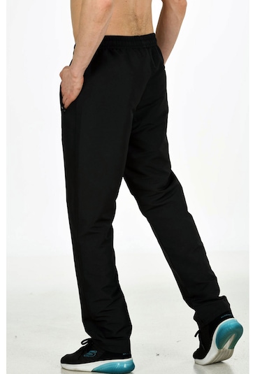 Enrico Ferry Siyah Erkek Mıcropoly Kumaş Eşofman Altı Edy2401s Siyah