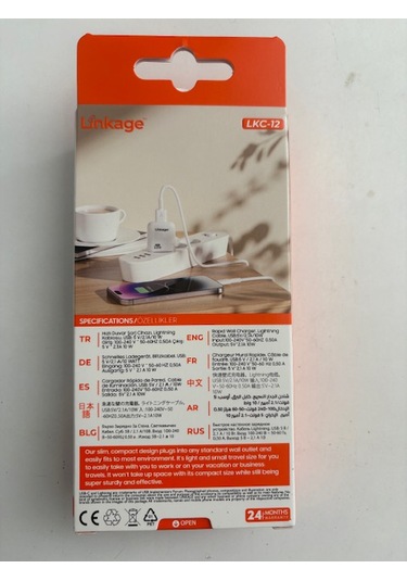 Linkage iPhone Uyumlu Şarj Aleti Tk 100 Cm