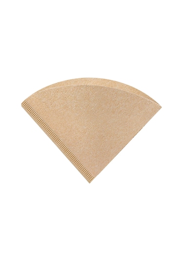 Fosenze 2-4 Kişilik V02 Konik Filtre Kağıdı, Drip Kahve Makinesi İçin Ahşap Malzeme, 161x120mm Boyut Diğer