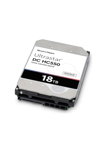 WD Ultrastar HC550 0F38459 WUH721818ALE6L4 3.5" 18 TB 7200 RPM 512 MB SATA 3 HDD