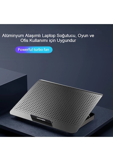 Notebook Soğutucu Hız Ayarlı Fanlı Icecoorel Alüminyum Sessiz