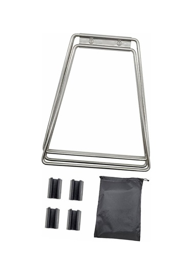 Homyl Katlanabilir Soğutucu Standı Evrensel Su Kabı Gümüş Gümüş