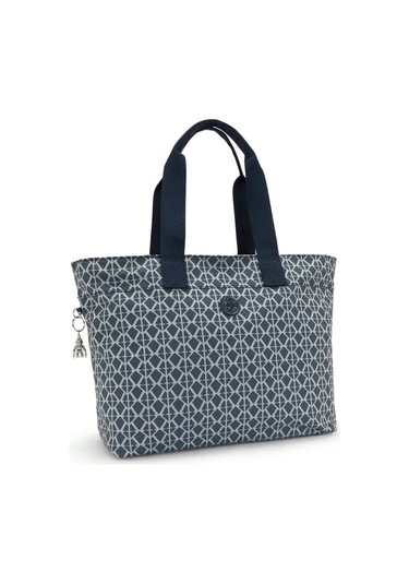 Kipling Colissa Up Büyük Boy Omuz Çantası Mavi