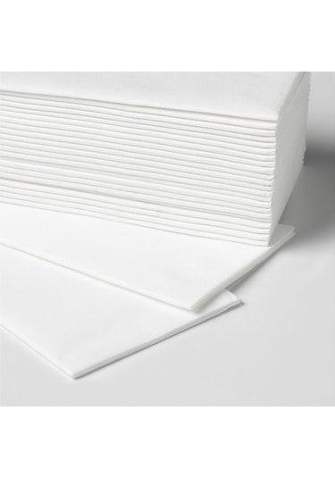 Ikea Mottaga Peçete Beyaz 38 x 38 CM