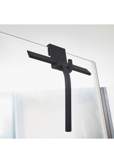 Shineyee Siyah Silikon Cam Sileci, İçe Katlanmış Kanca, Dışa Aktarım Kalitesi, Pencereler Ve Camlar İçin Temizlik Aracı Pp Poşetle Paketlenir Diğer