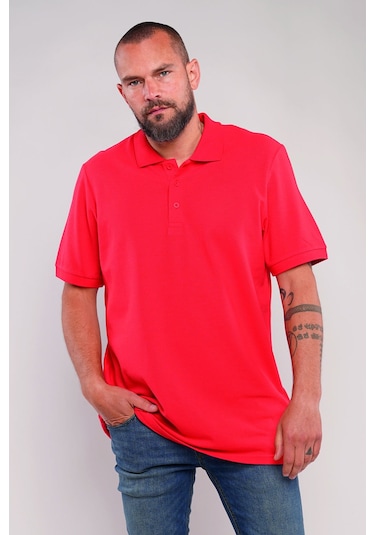 Gabria Polo Yaka Erkek T-shirt Kırımızı