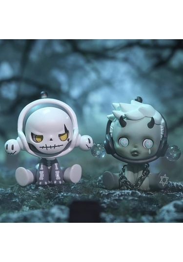 Pop Mart Skullpanda Antik Kale Serisi Figür, 1 Adet Rastgele Koleksiyon Oyuncağı Karakter Figürü Diğer