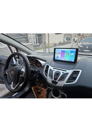 Ford Fiesta İle Uyumlu Android Carplay Multimedya 4 Ram 64gb Qled Ahd Kamera 9"