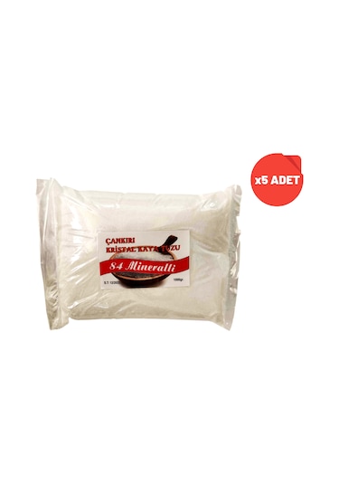 Çankırı Kristal Kaya Tuzu Toz 5 x 1 KG