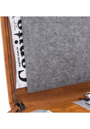 Sparta Apple Macbook Uyumlu Deri Çanta G19 Taba Renkli