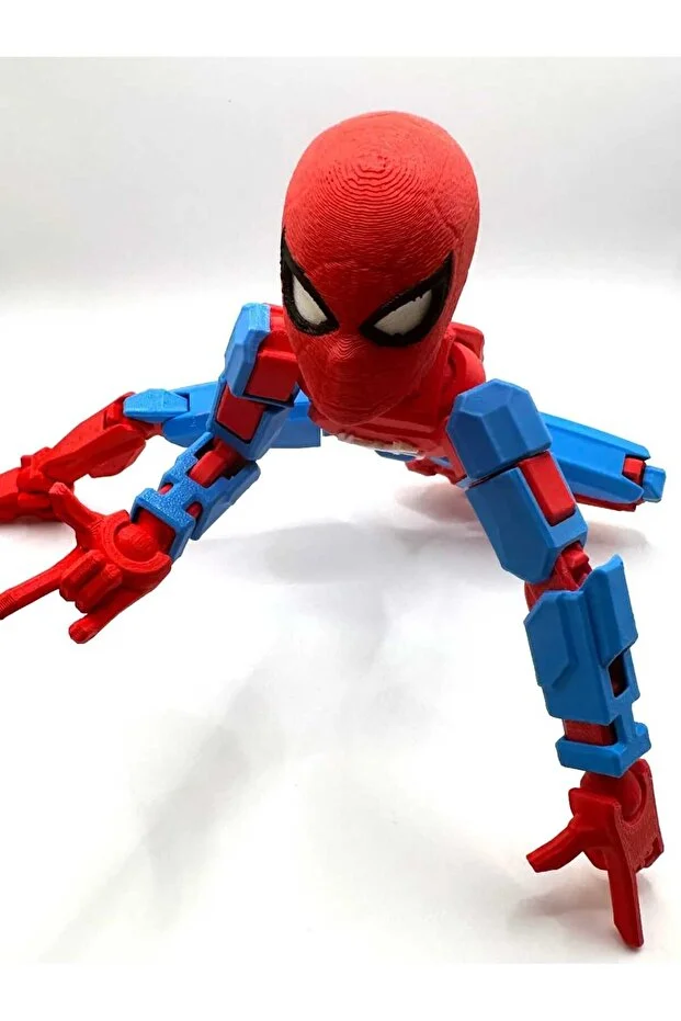 Dummy Spiderman: Eklemleri Hareketli 14 Cm Mini Figür Örümcek Adam