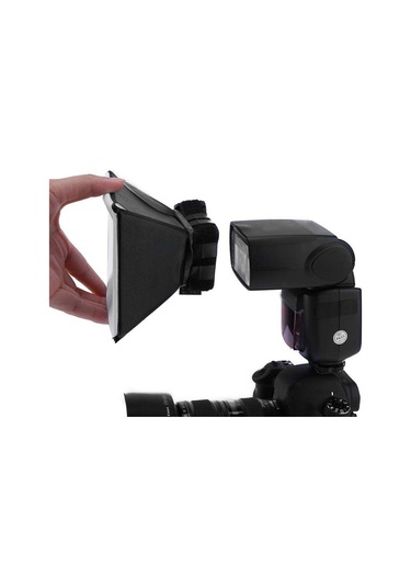 Tepe Flaşları için Raypro 10X13 Cm Flaş Softbox Difüzör