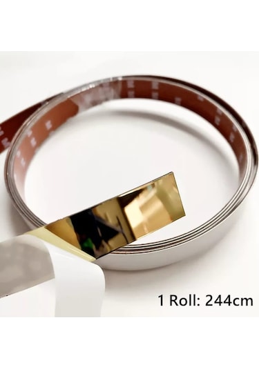 Duvar Çıtası Dekoratif Gold 2 Cm (10Mt)