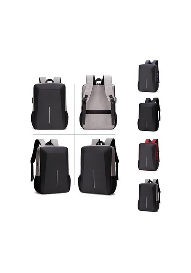 Fastbuy Erkekler İçin Sert Kabuk Bilgisayar Çantası, Hırsızlığa Karşı Alaşımlı Çerçeve Çok Renkli