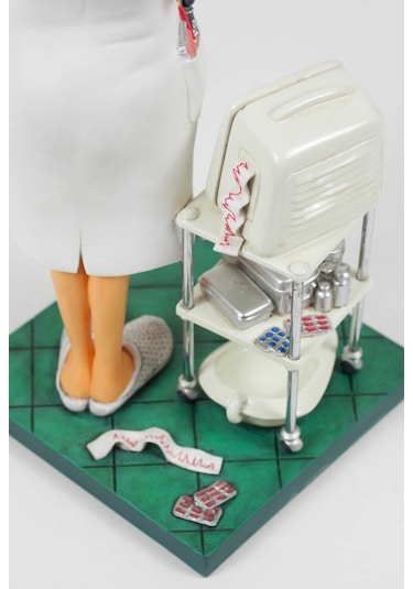 Forchino Biblolar-forchıno Madam Doktor Küçük-9x9x24 Cm-jfo84006