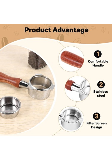 Dinosaurs Breville Barista Serisi Ve Espresso Için Dipsiz Portafiltre 54mm 1 Adet