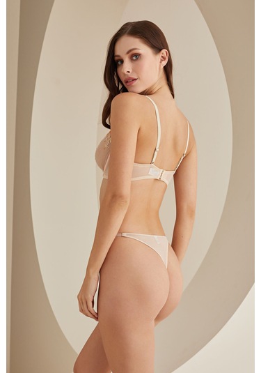 Loya Kadın Somon Bella Balkonet Tek Sütyen Somon