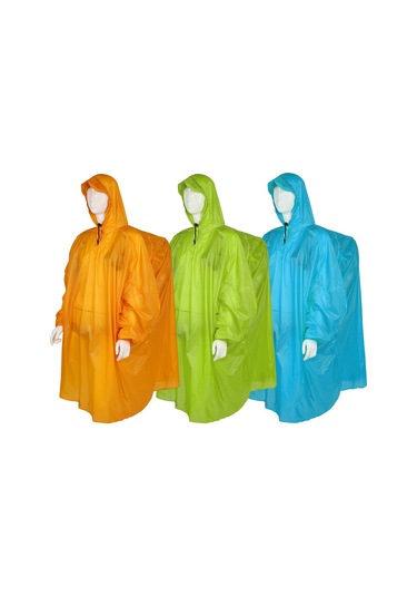 Padalink 15d Naylon Silikonlu Yağmurluk - Sırt Çantalı Outdoor Yağmurluk Yeşil Yeşil