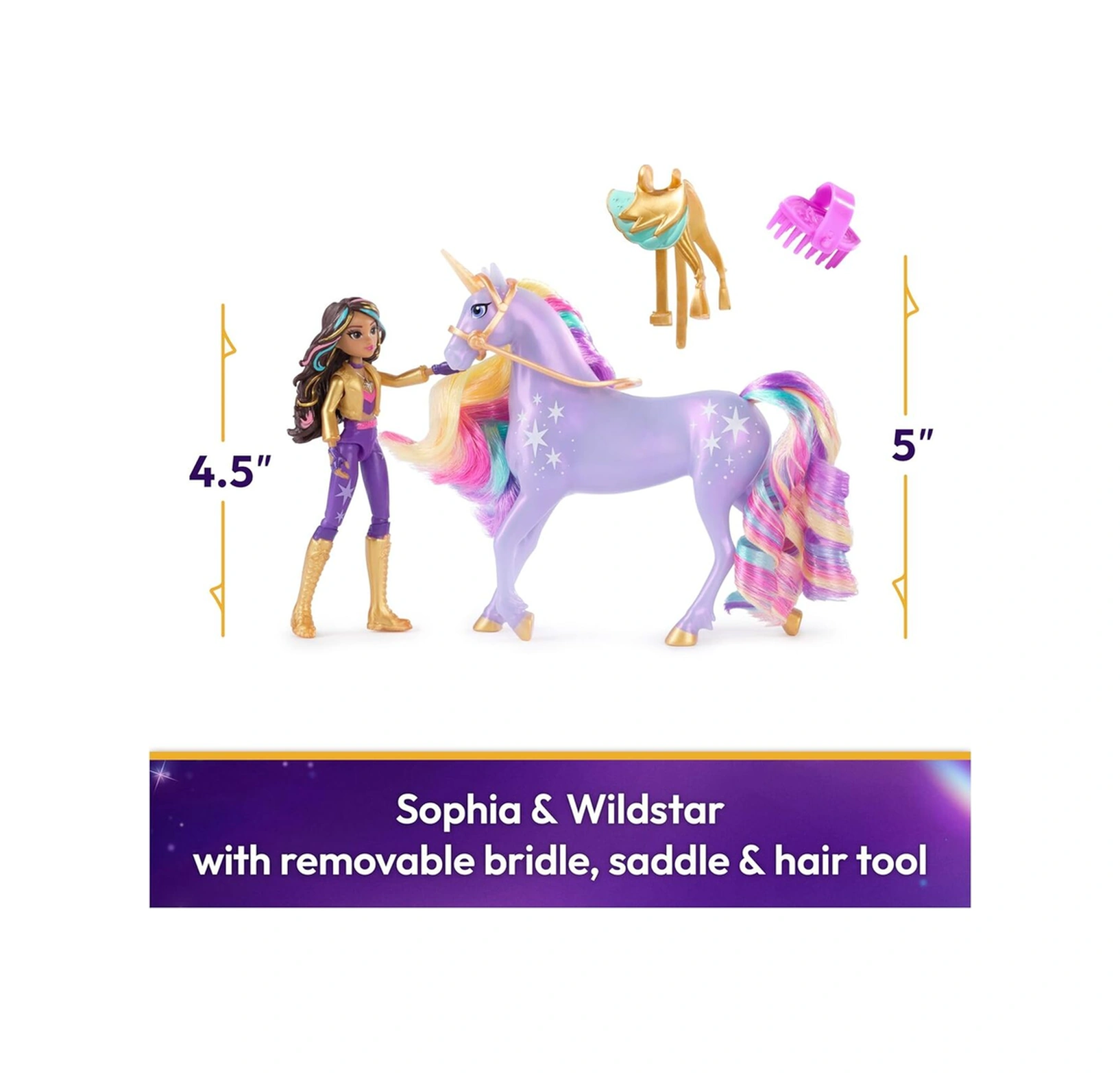 Unicorn Academy 12 Cm Figür Ve Boynuzlu At Seti