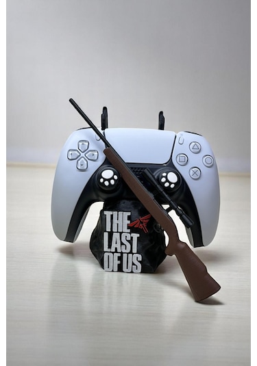 The Last Of Us Tüfek Detaylı Ps5 /ps4 / Xbox Uyumludur. Joystick Standı Kontrol Standı Siyah