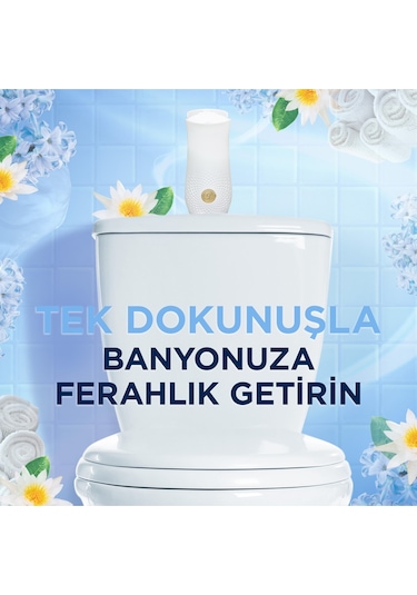 Glade Banyo Hava Tazeleyici Yedek Temiz Çarşaf Ferahlığı 10 ML