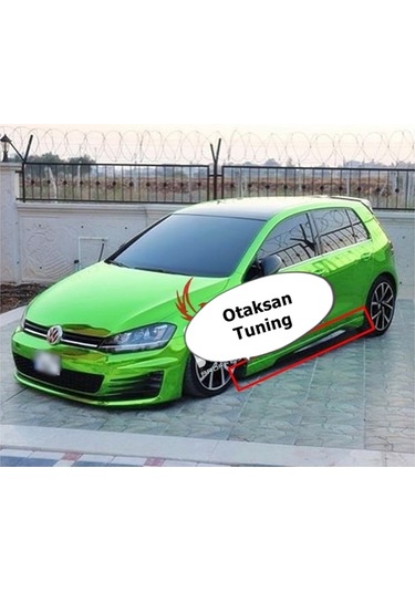 Vw Golf 7 Yan Marşpiyel Takımı - Custom Model - Fiberglass