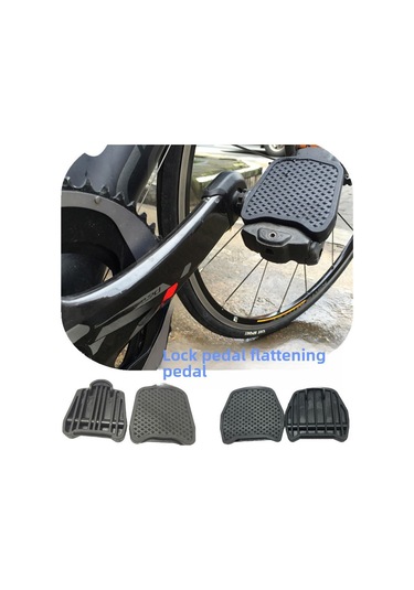 Neevoyu Shimano Vigor Rc7 Look Keo Bisiklet Kilitleme Pedal Dönüştürücü - Yol Bisikleti İçin Kilitlemeden Düz Pedağa Kolay Geçiş, Tek Boy, Çiftli Set