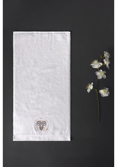 Varol %100 Microcotton Üst Kalite Havlu Seti Burç Nakışlı Koç-standart Koç Diğer