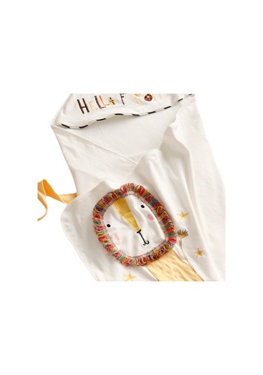 Suntek Kapşonlu Bebek Havlusu Karikatür Battaniyesi Stil-a