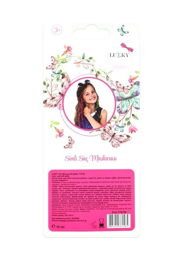 Lukky Saç Boyama Maskarası Simli Gold