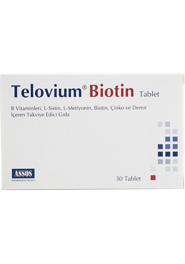 Assos Telovium Biotin 30 Tablet