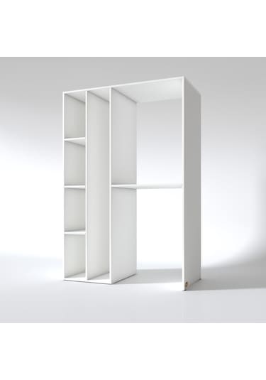 Kenzlife Çamaşır-Kurutma Makinesi Dolabı Alyusha Sol Byz 180*120*60 Banyo Kapaksız Arkalıksız Çok Renkli