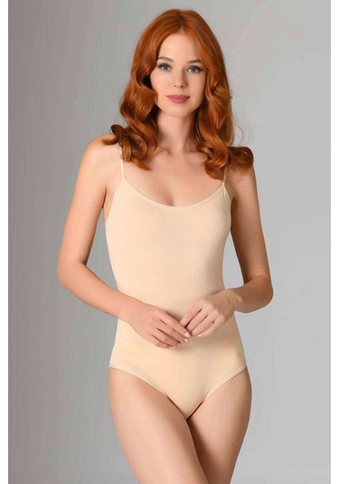 3 Adet İp Askılı Kadın Çıtçıtlı Body Beyaz Gri Ten Çok Renkli