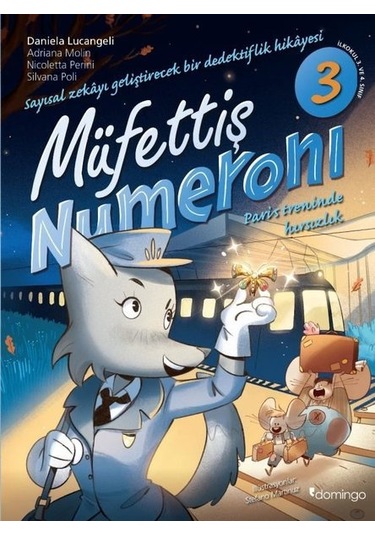 Müfettiş Numeroni 3: Paris Treninde Hırsızlık - Adriana Molin - Domingo Yayınevi