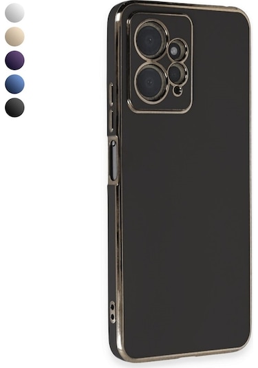 Xiaomi Redmi Note 12 Kılıf Luxury Seri Kamera Korumalı Silikon Kapak