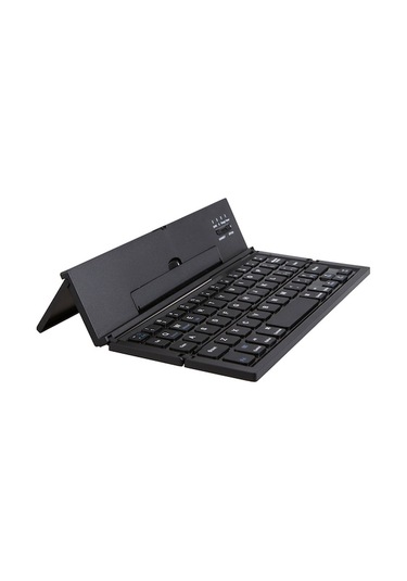 Fastbuy Tcherchı Üçlü Katlama Akıllı Telefon, Tablet Harici Taşınabilir Bluetooth Klavye, Kullanıcıya Özel Tasarım
