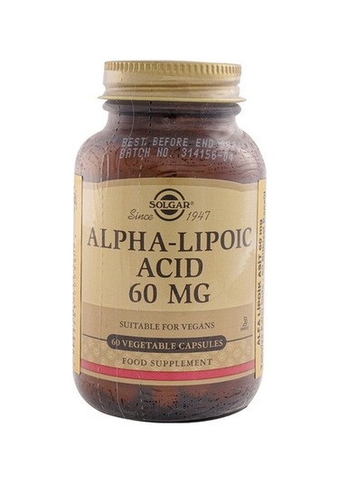 Solgar Alpha Lipo Acid 60 Mg 60 Kapsül