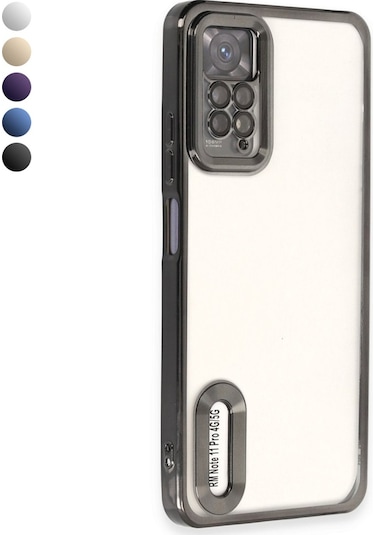 Xiaomi Redmi Note 11 Pro Kılıf Hole Lazer Silikon Kapak