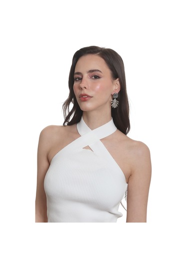 Labalaba Kadın Antik Gümüş& Lak Antrasit Kaplama Çivili Model Güneş Küpe Gümüş - Gri