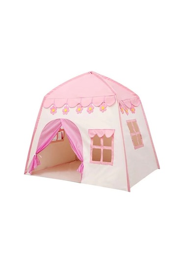 Novahub Büyük Prenses Şatosu Oyun Çadırı - Taşınabilir Çantalı İç Ve Dış Mekan Kullanımı, Çok Renkli Taşınabilir Çantayla Çok Renkli