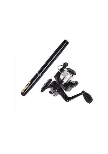 Valkyrie 1 Metre Teleskopik 5.1.1 Mini Cep Olta Seti Kalem Spin Kamış Olta