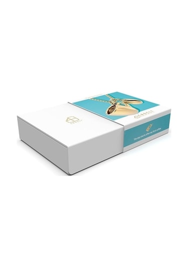 Chocli 18 Ayar Altın Kaplama Kahve & Çekirdek Kolye Renkli