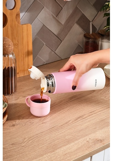 Karaca Candy Çelik Sızdırmaz Termos Pembe 500 Ml Pembe