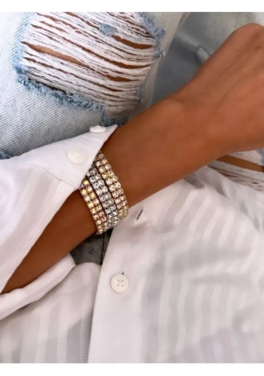 Vally Tıme Taşlı Bileklikler 3 Adet 232998528 Beyaz