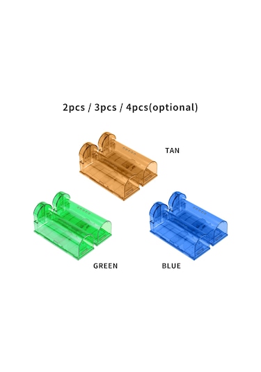 İnsani Fare Tuzağı, Öldürmeden Fare Yakalama Ve Serbest Bırakma, İç Mekan/dış Mekan İçin Yeniden Kullanılabilir, Çocuklar Ve Evcil Hayvanlar İçin Güvenli, Kemirgenler, Voles, Hamsterlar, Toprak Yeşil