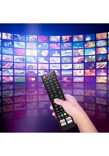 Maiyame Çok Markalı Led Lcd Tv'ler İçin Ağ Platformu Düğmelerine Sahip Evrensel Tv Uzaktan Kumanda Uzaktan Kumanda