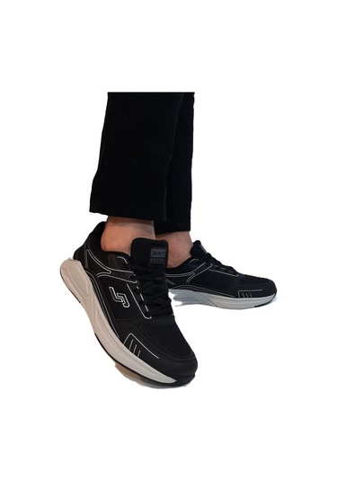 Jump 32438 Siyah-beyaz Memory Ortapedik Hafif Spor Ayakkabı Siyah - Beyaz