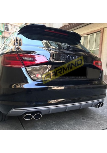 Audi A3 Hb Piano Black Spoiler 2014-2018 Plastik